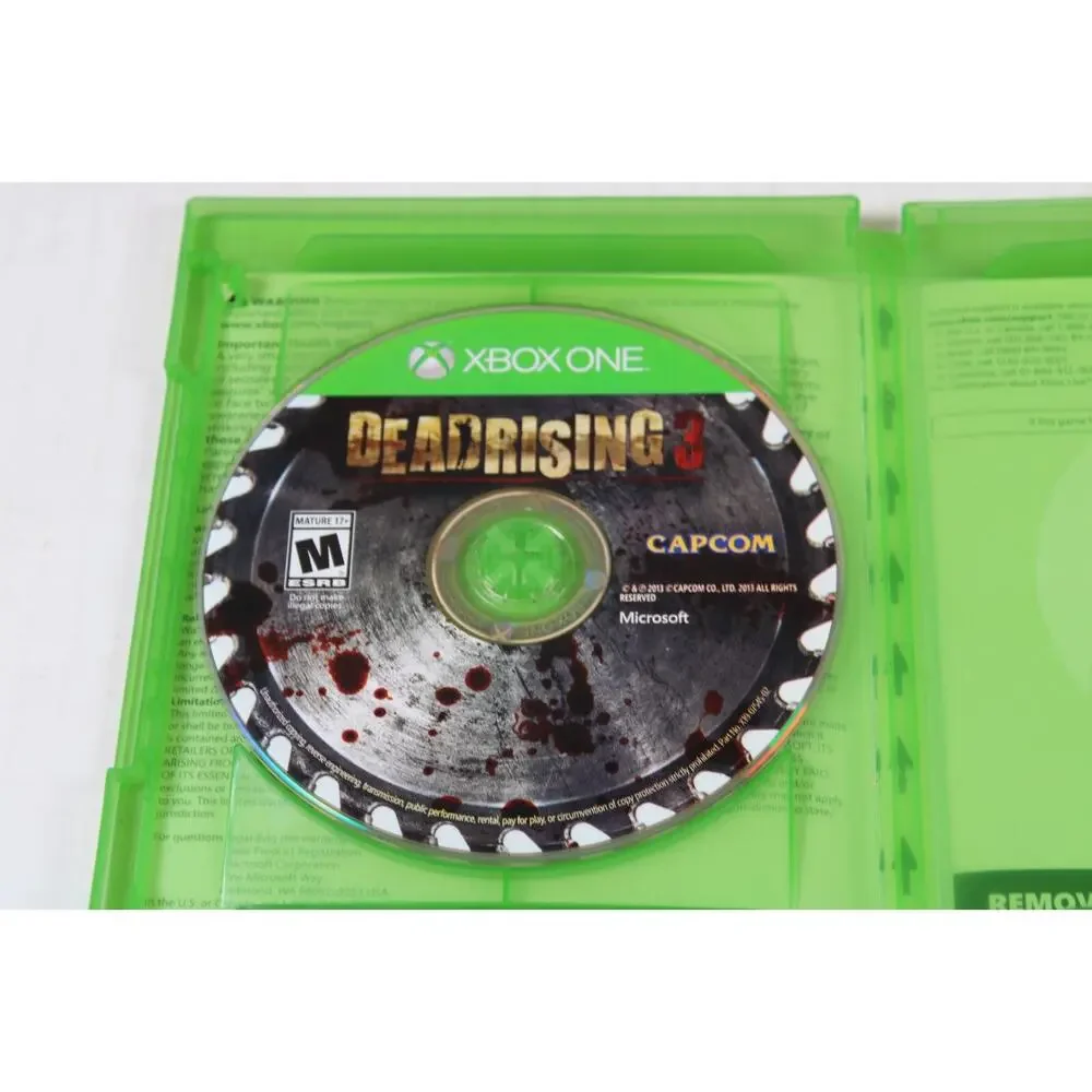 Dead Rising 3 (Microsoft Xbox One, 2013) Authentic, tested/works